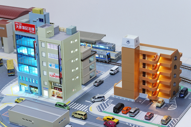 【断捨離】TOMIXマンション14階建（自作タワーパーキング付） 楽天市場】tomix マンション（ブランドトミックス